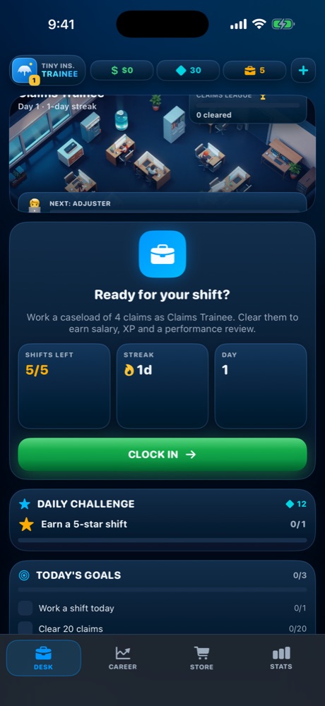 Tiny Insurance screenshot