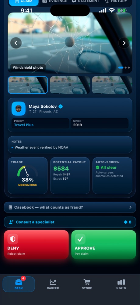 Tiny Insurance screenshot