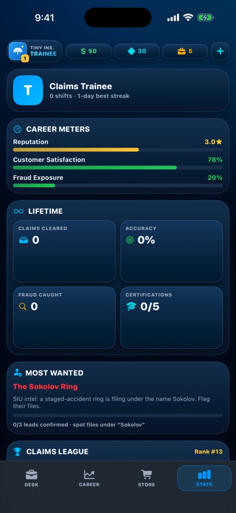 Tiny Insurance screenshot