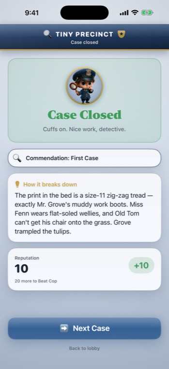 Tiny Precinct screenshot